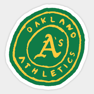 Oakland Athletiiiics 08 Sticker